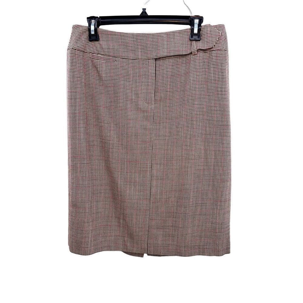 Talbots skirt Italian fabric skirts wool / silk blend  made in Portugal size 12